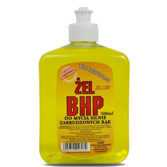 Żel BHP do mycia rąk LUX 500ml /12 -zdjęcie numer 1