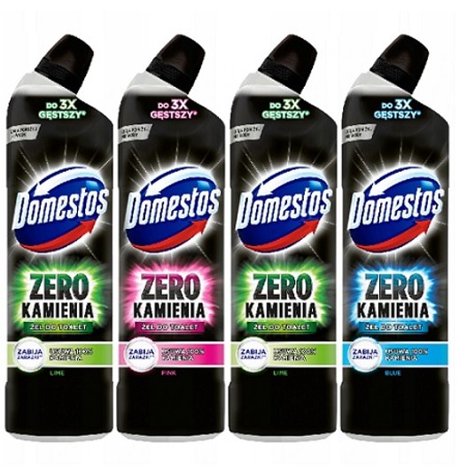 Żel do wc DOMESTOS zero kamienia 750ml CZARNY/12 -zdjęcie numer 2