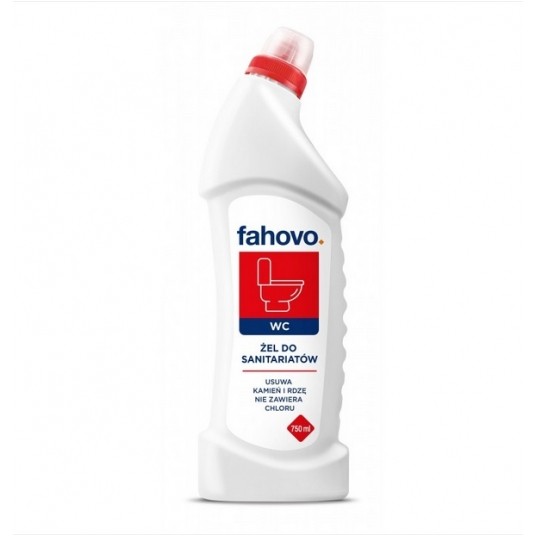 Żel do WC FAHOVO 750ml -zdjęcie numer 1