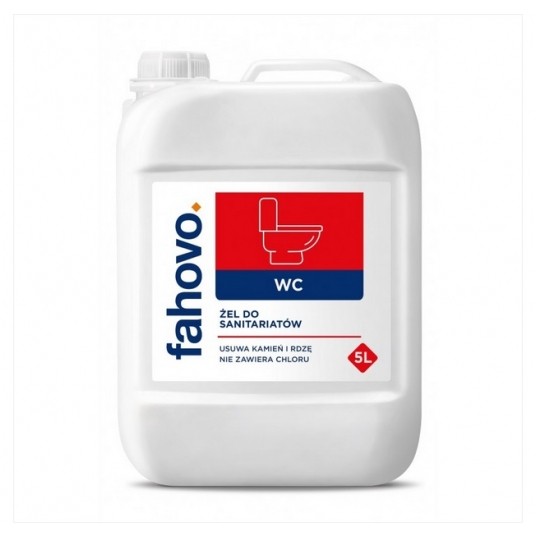 Żel do WC i Sanitariatów FAHOVO 5L -zdjęcie numer 1
