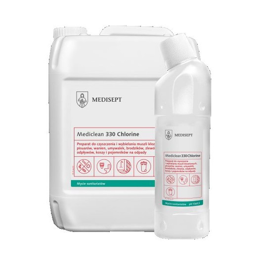 Żel do wc MEDICLEAN 330 CHLORINE 750ml /12 -zdjęcie numer 1