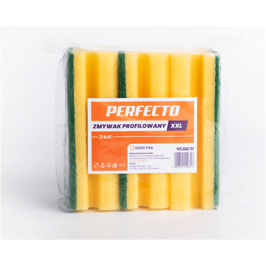 Zmywak kuchenny profilowany XXL PERFECTO 3szt /48 -zdjęcie numer 1