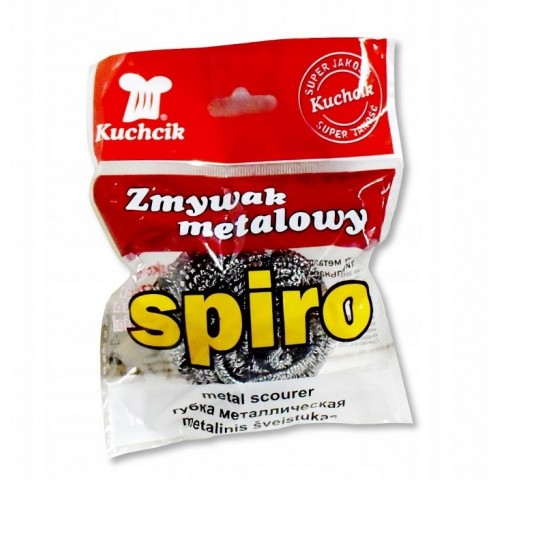 Zmywak metalowy KUCHCIK SPIRO mini 1szt -zdjęcie numer 1