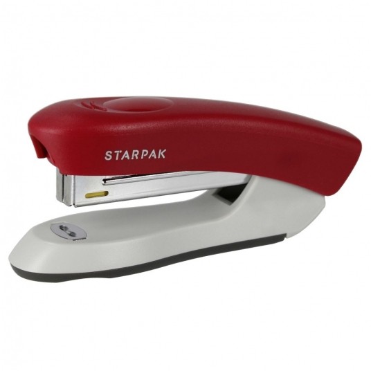 Zszywacz 12k Starpak bordo -zdjęcie numer 1