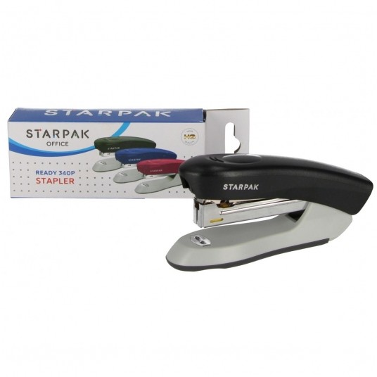Zszywacz 12k Starpak czarny -zdjęcie numer 1
