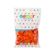 Balony metaliczne Gemar 26cm POMARAŃCZOWY 100szt -zdjęcie numer 2
