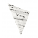 Koperta rożek frytki 125g NEWS 19x19cm 1000szt -zdjęcie numer 1