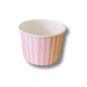Miseczka papierowa lody 140ml PASKI 50szt /20 -zdjęcie numer 1