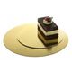 Podkład tort ZŁOTY krążek 30cm GŁADKI 1050g 10szt -zdjęcie numer 4