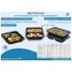 Pojemnik MAPCOR COLT 227x178x30 CZARNY 320szt -zdjęcie numer 1