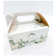 Pudełko papierowe rączka 19x15x9cm RÓŻE 25szt -zdjęcie numer 1