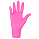 Rękawice nitrylex MAGENTA bezpudr 100szt M -zdjęcie numer 3