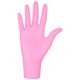 Rękawice nitrylex PINK bezpudrowe 100szt S -zdjęcie numer 2