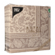 Serwetka ROYAL 40x40 Ornaments MOCCA 50szt /5 -zdjęcie numer 1