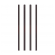 Słomka PP 7x220mm CZARNA 500szt /4 -zdjęcie numer 1