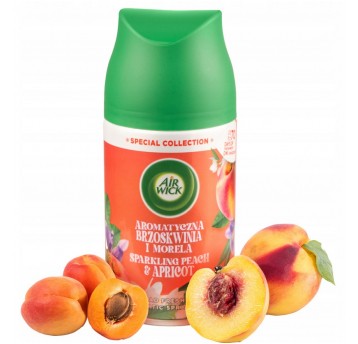 AIRWICK odświeżacz powi 250ML zapas Brzos Morela