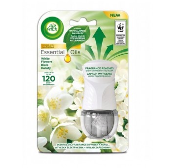 AIRWICK odświeżacz urządzenie +19ml Białe Kwiaty