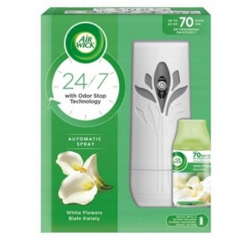 AIRWICK odświeżacz urządzenie + 250ml Białe Kwiaty
