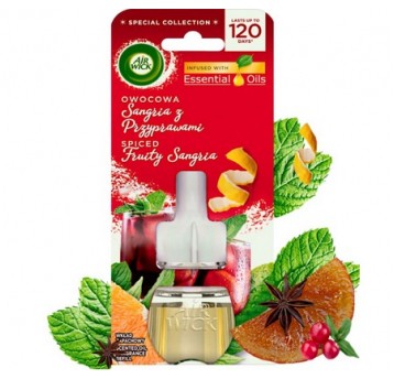 AIRWICK odświeżacz ZAPAS kontakt 19ml Sangria