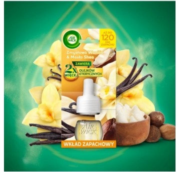 AIRWICK odświeżacz ZAPAS kontakt 19ml Wanilia Shea