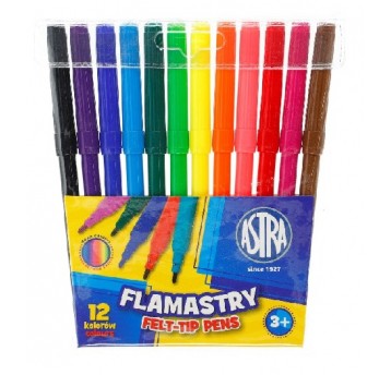 ASTRA flamastry 12 kolorów Astrino