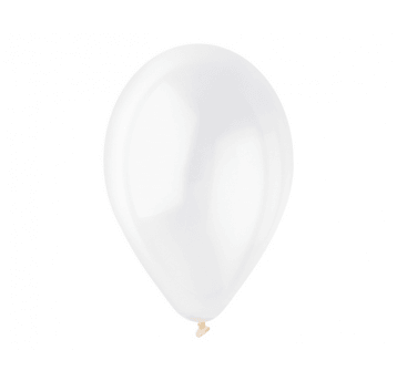 Balony lateksowe GEMAR 26cm TRANSPARENTNE 100szt