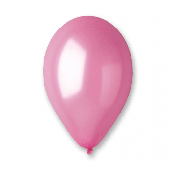 Balony metaliczne Gemar 26cm RÓŻOWY 100szt