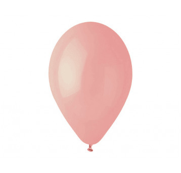 Balony pastelowe Gemar 26cm DELIKATNY RÓŻ 100szt