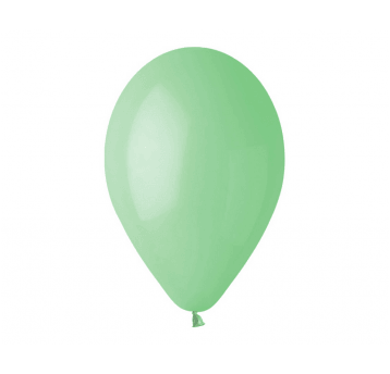 Balony pastelowe Gemar 26cm MIĘTOWY 100szt