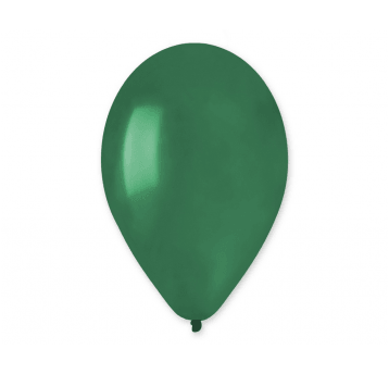 Balony pastelowe Gemar 26cm SZMARAGDOWY 100szt