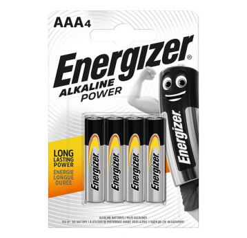 Bateria alkaliczna ENERGIZER AAA LR3 4szt /12