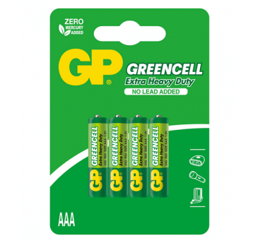 Bateria GP AAA R3 GREENCELL 4szt /10