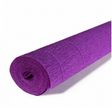 BIBUŁA MARSZCZONA 50X200 CIEMNY FIOLET