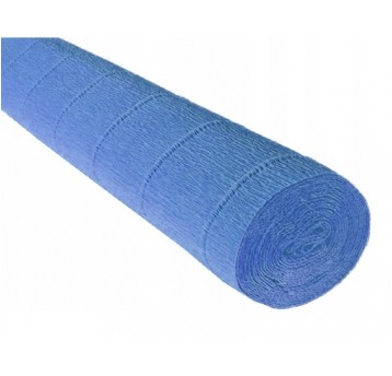 BIBUŁA MARSZCZONA 50X200 CIEMNY NIEBIESKI