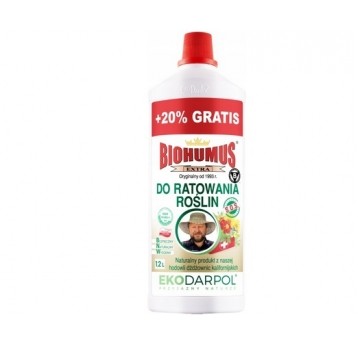 BIOHUMUS EXTRA SOS ratowanie roślin 1L + 20% grati