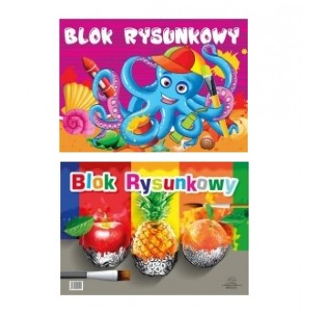 Blok rysunkowy A3 BIAŁY Protos