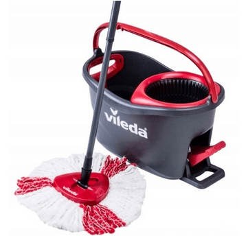 BOX Wiadro/Mop okrągły VILEDA 2w1 TURBO pedał