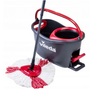 BOX Wiadro/Mop okrągły VILEDA 2w1 TURBO pedał