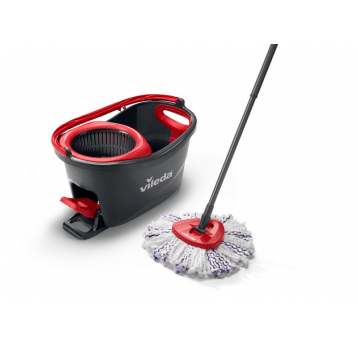 BOX Wiadro/Mop okrągły VILEDA 3w1 TURBO pedał