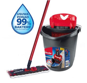 BOX Wiadro/Mop płaski VILEDA 2w1 Ultramax
