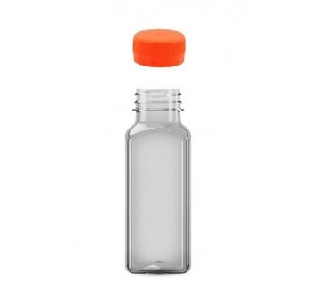 Butelka PET 300ml kwadratowa z nakrętką 175szt