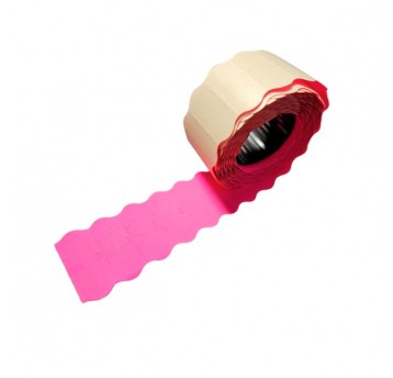 Ceny do metkowni Falis 26x12 Róż 5szt 1-rzęd