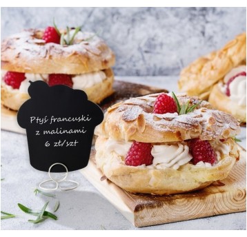 Ceny kredowe do szpilek 90x97mm Muffinka 10szt