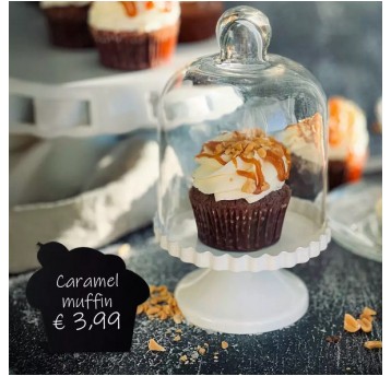 Ceny kredowe Stojące 90x97mm Muffinki 10szt