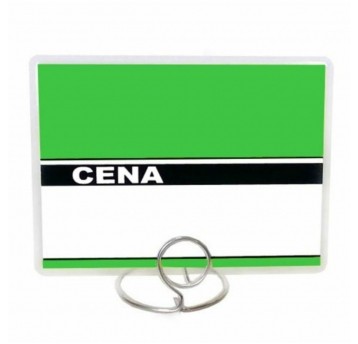 Ceny laminowane do szpilek 80X111mm 50szt ZIELONE