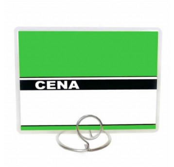 Ceny laminowane do szpilek 80X111mm 50szt ZIELONE