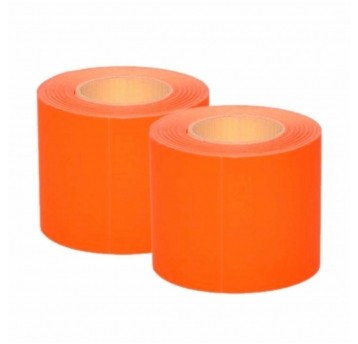 Ceny na rolce 41x29mm Fluo Czerwona 5szt CR500