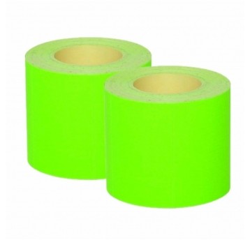 Ceny na rolce 41x29mm Fluo Zielona 5szt CR500