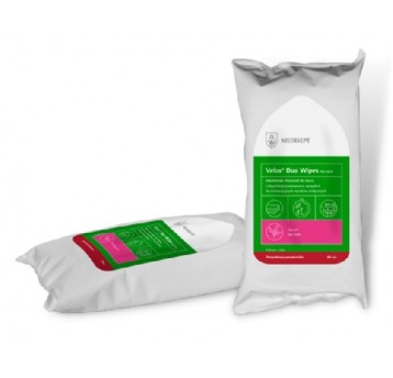 Chusteczki alkoholowe VELOX DUO WIPES - zapas