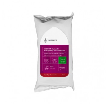 Chusteczki do dezynfekcji rąk i powi Medisept Cash